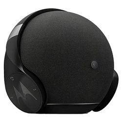 Caixa De Som E Fone De Ouvido Simultaneamente Caixa De Som Motorola Sphere Plus 2 Em 1 Bluetooth Estereo Com Fone De Ouvido Preto Motorola Home