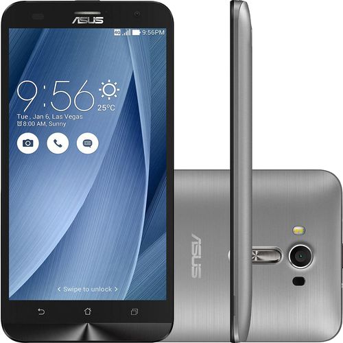 Smartphone-Asus-Zenfone-2-Laser-Ze601Kl-32Gb-2-Ram-4G-Dual-Chip-Android-5_0-13Mp-Tela-6_0-Wi-Fi-Prata