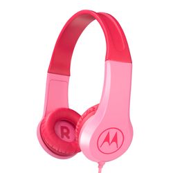 Fone-De-Ouvido-Motorola-Squad-200-Kids-Isolamento-de-ruido-Rosa