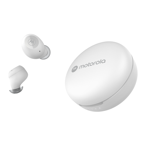 Fone De Ouvido Motorola Moto Buds 250 Bluetooth Branco
